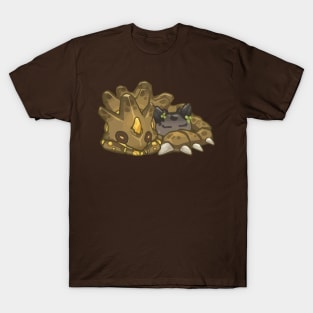 Sleeping Geo Lizard [Genshin Impact] T-Shirt